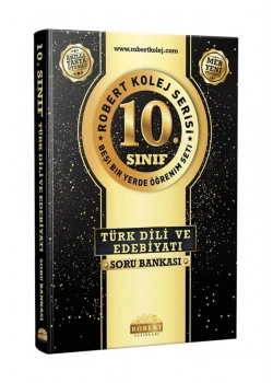 10.Sınıf Türk Dili Edebiyatı Soru Bankası   Robert