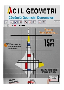 Tyt Ayt Acil Geometri 15 Deneme Acil Yayınları