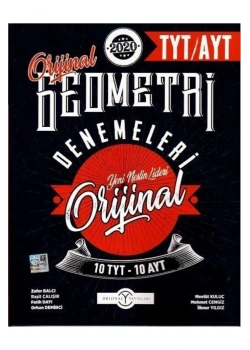 Orijinal Tyt Ayt Geometri 20 Denemeleri