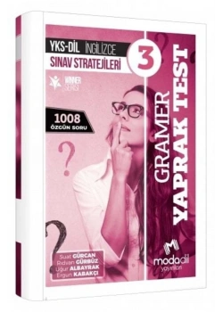 Yks Dil Stratejileri 3 İngilizce Gramer Yaprak Test  Modadil