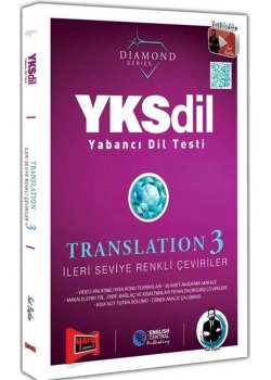 Yargı Yks Dil Translatıon 3 Yabancı Dil Testi