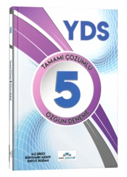 Yds Tamamı  Çözümlü 5 Özgün Deneme      İrem