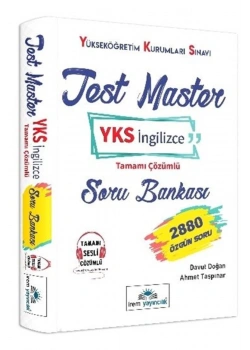 İrem Test Master Yks İngilizce Çözümlü Soru Bankası