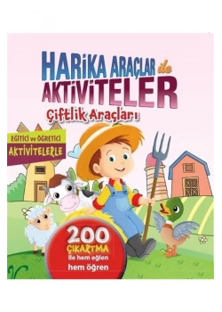 Harika Araçlar İle Aktiviteler   Çiftlik Araçları 200 Çıkartma  Revzen