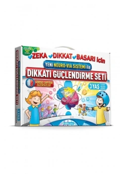 Adeda Dikkati Güçlendirme Seti 3+Yaş Kutulu