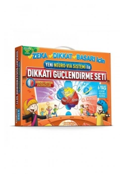 Yeni Neuro Vıa Sistemi İle Dikkat Güçlendirme Seti 6+Yaş Adeda