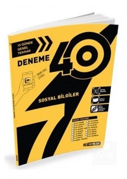 7.Sınıf Sosyal Bilgiler 40 Deneme   Hızyayın