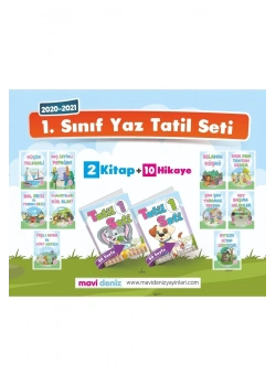 1.Sınıf Etkinliklerle Tatil Seti Mavi Deniz