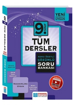 Evrensel 9.Sınıf Tüm Dersler Konu Özetli Soru Bankası