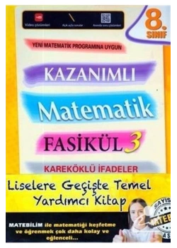 Karekod 8.Sınıf Matematik Fasikül 3  Kareköklü İfadeler