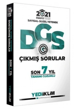 Dgs 2021 Sayısal Sözel Son 7 Yıl Çıkmış Çözümlü Sorular  Yediiklim