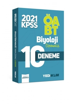 Öabt 2021 Biyoloji Öğretmenliği 10 Deneme Yediiklim
