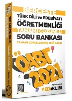 Öabt 2021 Türk Dili Edebiyatı Çözümlü Soru Bankası  Yediiklim