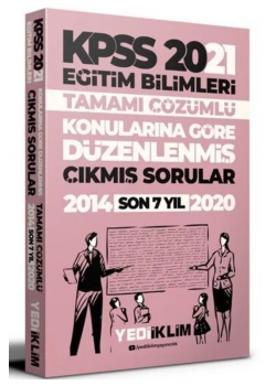 Kpss 2021 Eğitim Bilimleri 2014-2020 Çıkmış Sorular Yediiklim