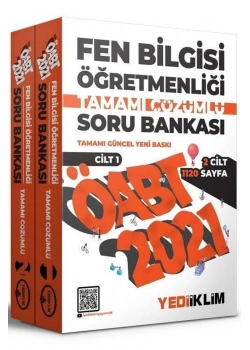 Öabt 2021 Fen Bilgisi Öğretmenliği Çözümlü Soru Bankası Seti Yediiklim