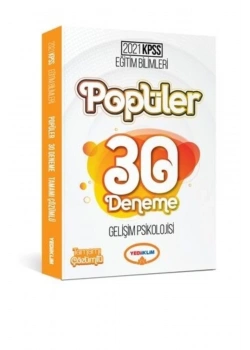 2021 Kpss Eğitim Bilimleri Popüler Gelişim Psikolojisi 30 Deneme Yediiklim