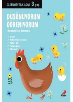 Düşünüyorum Öğreniyorum Matematiksel Kavramlar 3 Yaş   Erdem