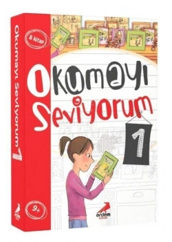 Okumayı Seviyorum 1- 8  Kitap   Erdem  Yayınları