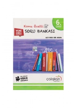 Çalışkan Arı 6.Sınıf Tüm Dersler Konu Özetli Soru Bankası
