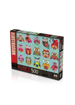 Ks Games Puzzle 500 Multı Owls