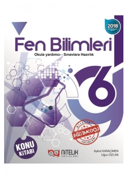6.Sınıf Fen Bilimleri Konu Kitabı   Nitelik