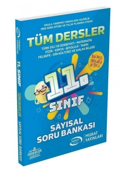 Murat 3371-11.Sınıf Tüm Dersler Sayısal Soru Bankası