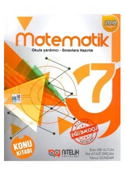 Nitelik 7.Sınıf Matematik Konu Kitabı
