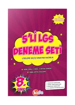 8.Sınıf Lgs 5 Li Deneme Seti   Kida