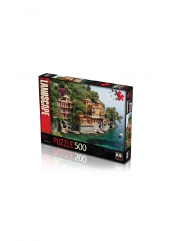 Ks Games Puzzle 500 Parça İtalya Sahil Villaları