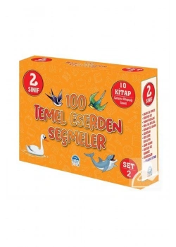 Martı 2.Sınıf 100 Temel Eserden Seçmeler 10 Kitap  Turuncu Set 2