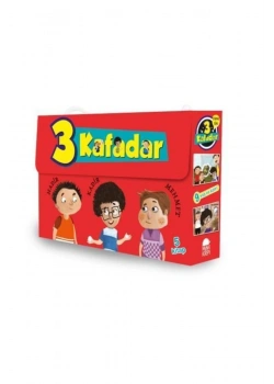 3 Kafadar 2 Tekno Tim 5 Kitap Mavi Kirpi