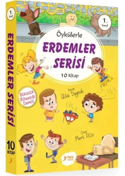 1.Sınıf Öykülerle Erdemler Serisi10 Kitap Takım Yuva Yayın