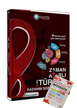 Çanta 8.Sınıf Türkçe Kazanım Soru Bankası