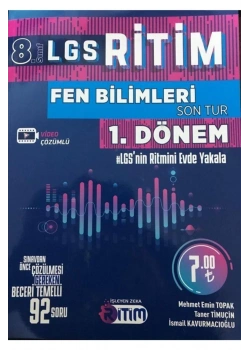 Ritim 8.Sınıf Fen Bilimleri 1.Dönem Soru Bankası