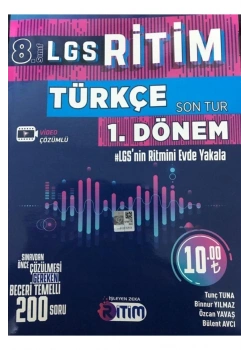 Ritim 8.Sınıf Türkçe 1.Dönem Soru Bankası