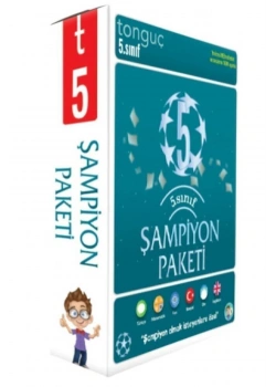 Tonguç 5.Sınıf Tüm Dersler Şampiyon Paketi