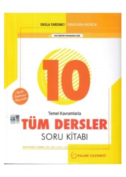 Palme 10.Sınıf Tüm Dersler Soru Kitabı
