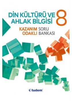 Tudem 8.Sınıf Din Kültürü Kazanım Odaklı Soru Bankası