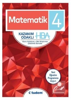 Tudem 4.Sınıf Matematik Hba Konu Anlatım Sb