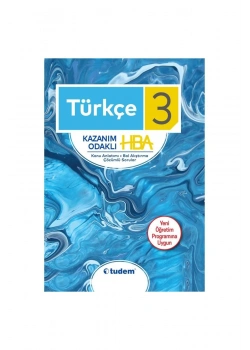 Tudem 3.Sınıf Türkçe Hba Konu Anlatım Soru Bankası