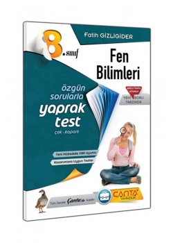 8.Sınıf Fen Bilimleri Yaprak Test   Çanta
