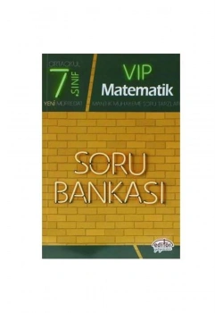 7.Sınıf Matematik Soru Bankası   Editör