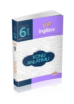 Editör 6.Sınıf Vip İngilizce Konu Anlatımlı