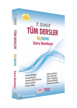 Esen 7.Sınıf Tüm Dersler Soru Bankası Üçrenk