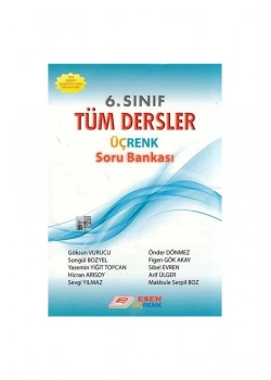 Esen 6.Sınıftüm Dersler Soru Bankası Üçrenk