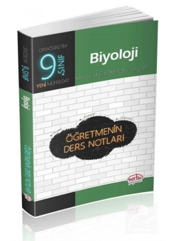 9.Sınıf Biyoloji Öğretmenin Ders Notları   Editör