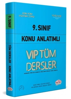 Editör 9.Sınıf Tüm Dersler Konu Anlatım