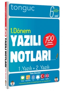 Tonguç 6.Sınıf 1.Dönem Yazılı Notları