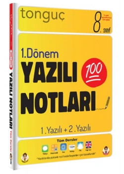 Tonguç 8.Sınıf 1.Dönem Yazılı Notları