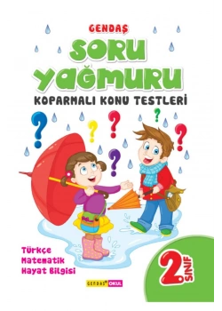 Gendaş 2.Sınıf Tüm Dersler Soru Yağmuru